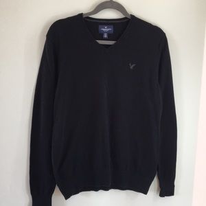 M Black American Eagle Sweater - Mens